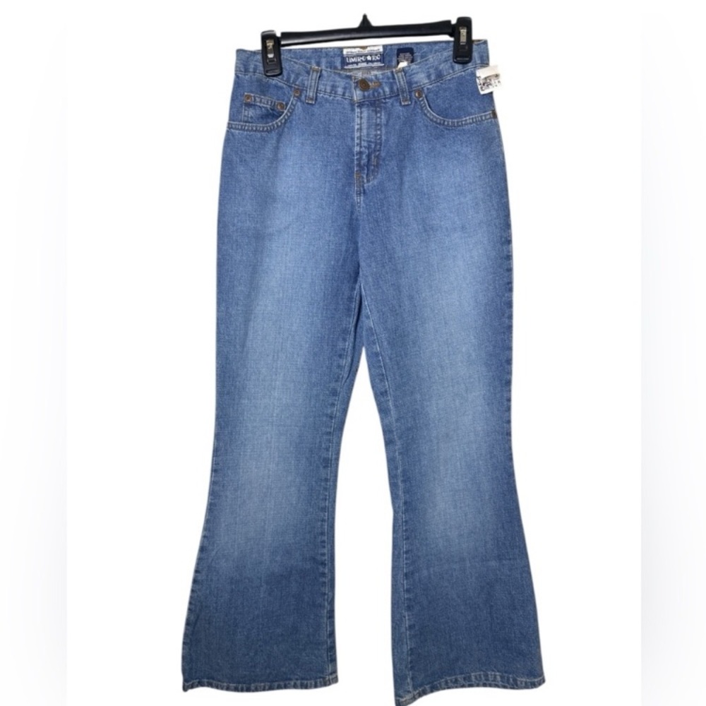 Limited Too 31” Inseam Juniors Sz 5 Wide Leg Jeans